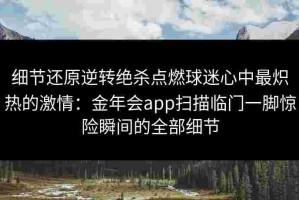 细节还原逆转绝杀点燃球迷心中最炽热的激情：金年会app扫描临门一脚惊险瞬间的全部细节