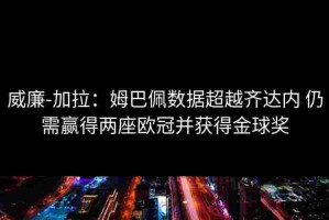 威廉-加拉：姆巴佩数据超越齐达内 仍需赢得两座欧冠并获得金球奖